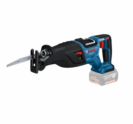 Bosch GSA 185 Li Professional Cordless Reciprocating Saw Solo – Heavy Duty Cutting Tool for Wood, Metal, and Demolition Tasks in Construction and Industrial Applications